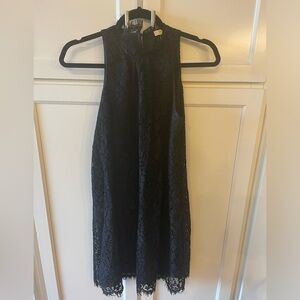 Black lace Joie cocktail dress